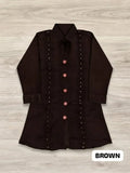 1 Pc Women's Stitched Lawn Hand Work Top