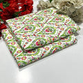 Polo Cotton Printed Shirt & Trouser Set Green